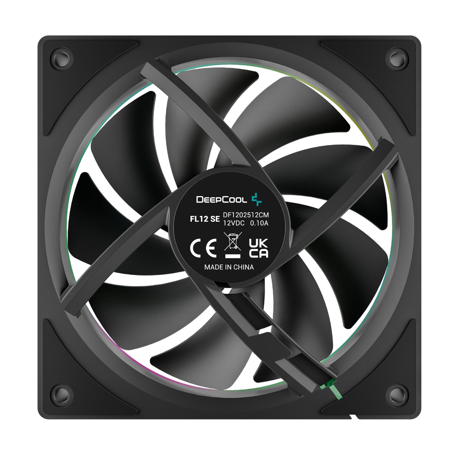 DeepCool FL12 SE 120mm ARGB PWM Fan – Black