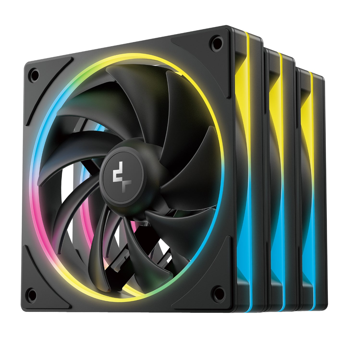 DeepCool FL12 SE 3-in-1 ARGB 120mm Fan Pack – Black