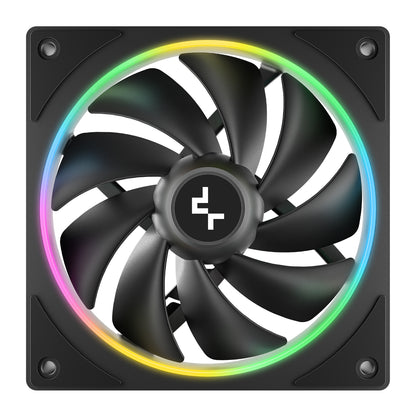 DeepCool FL12 SE 3-in-1 ARGB 120mm Fan Pack – Black