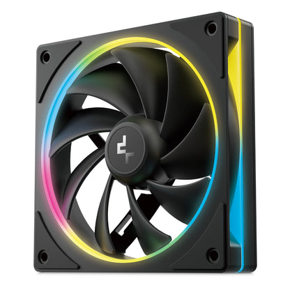 DeepCool FL12 SE 3-in-1 ARGB 120mm Fan Pack – Black