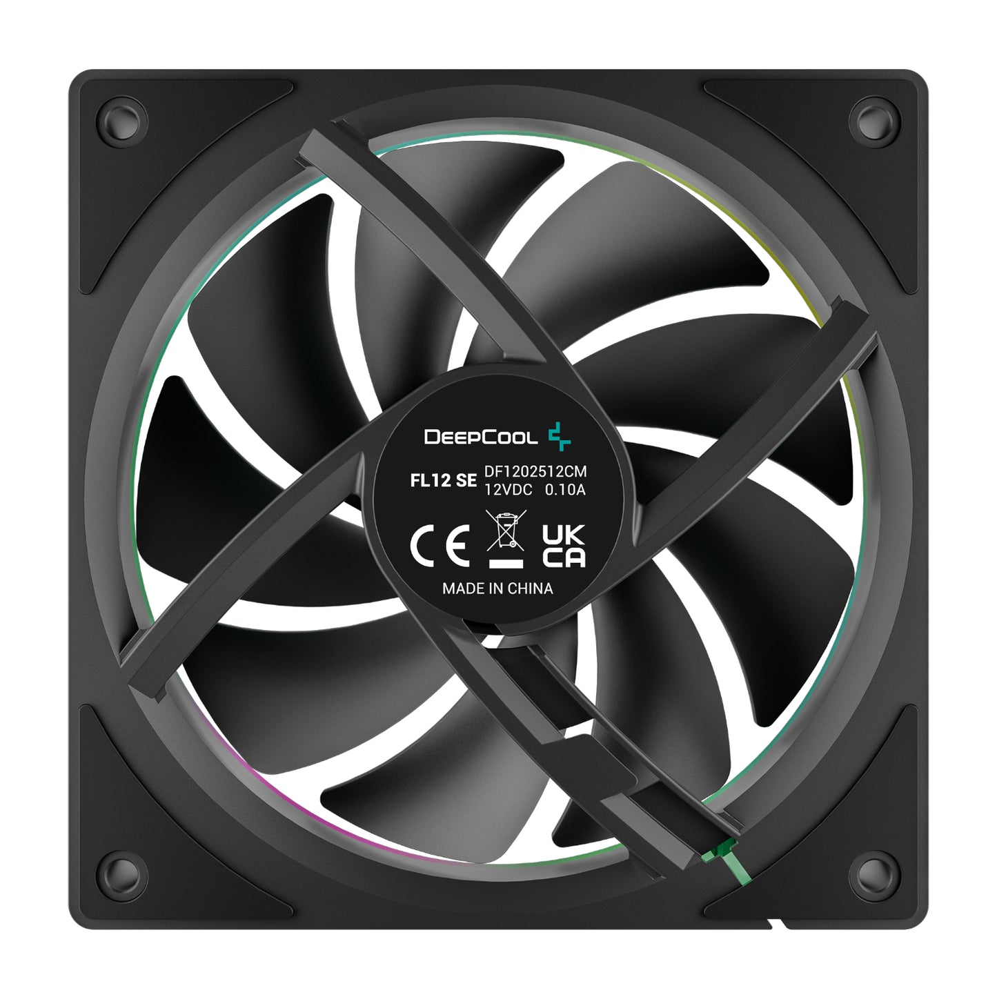 DeepCool FL12 SE 3-in-1 ARGB 120mm Fan Pack – Black