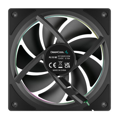 DeepCool FL12 SE 3-in-1 ARGB 120mm Fan Pack – Black