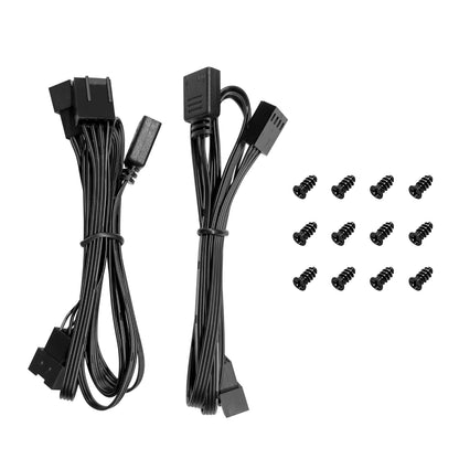 DeepCool FL12 SE 3-in-1 ARGB 120mm Fan Pack – Black