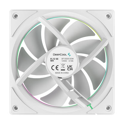 DeepCool FL12 SE 3-in-1 ARGB 120mm Fan 3 Pack – White