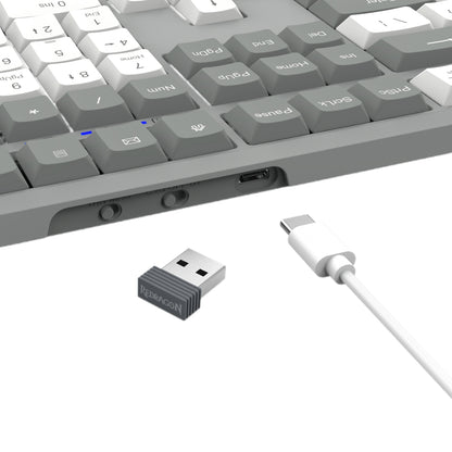 Redragon BK-7485 Wireless Office Keyboard – Grey