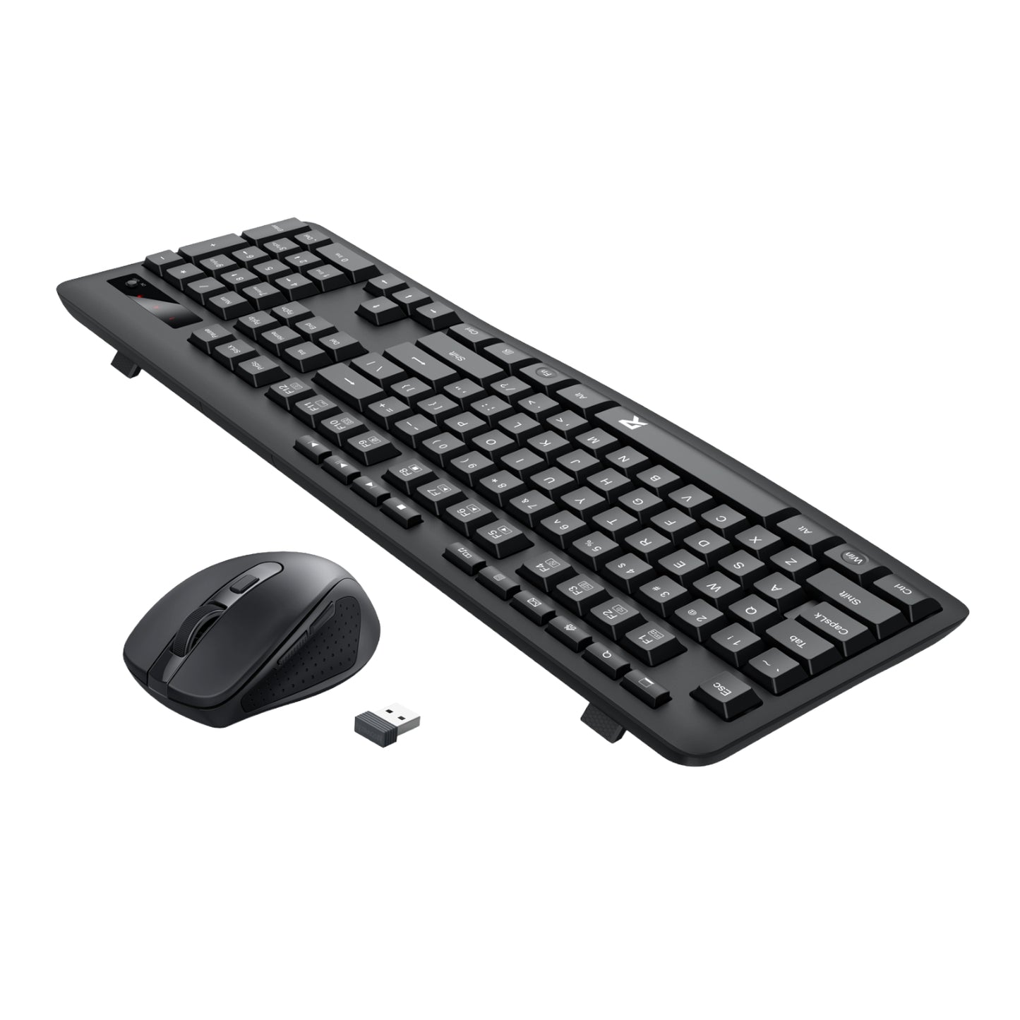 Redragon BS-7367-B Wireless Office Keyboard and Mouse Combo – Black