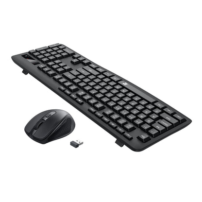 Redragon BS-7367-B Wireless Office Keyboard and Mouse Combo – Black