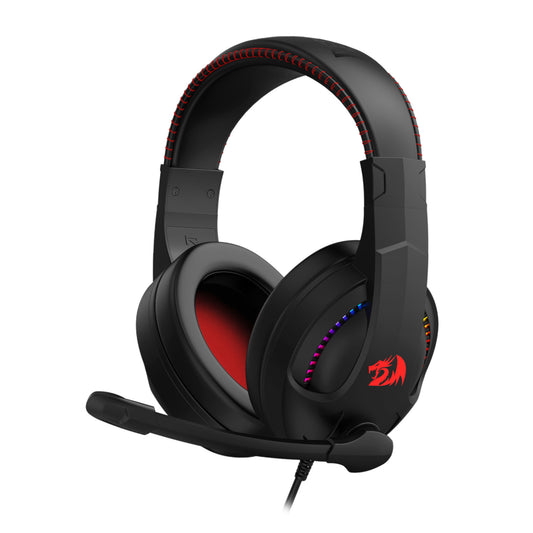 Redragon H211 CRONUS Surround Sound RGB Wired Gaming Headset – Black
