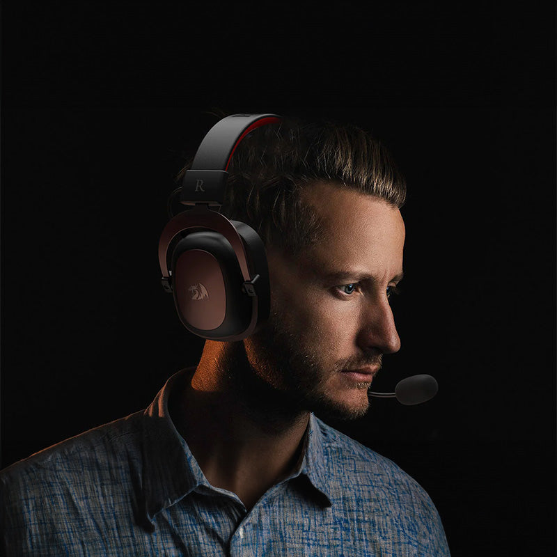 REDRAGON Over-Ear ZEUS 2 USB Gaming Headset – Black