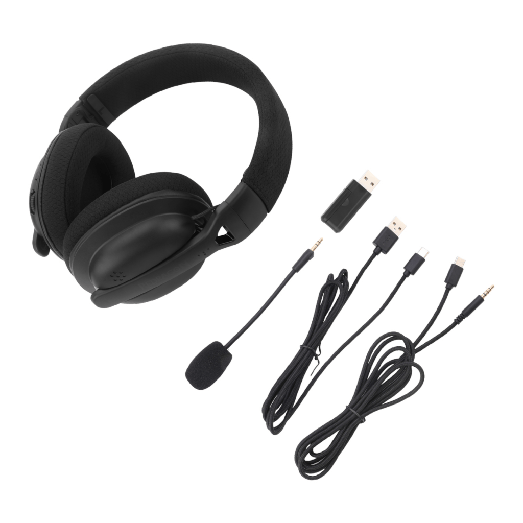 Redragon H819 QUAD AIR Wireless Gaming Headset – Black