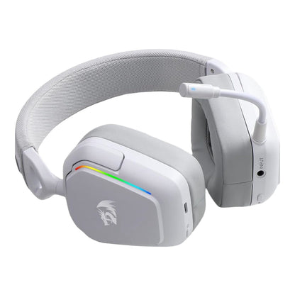 Redragon H868 RGB Wireless Gaming Headset – White
