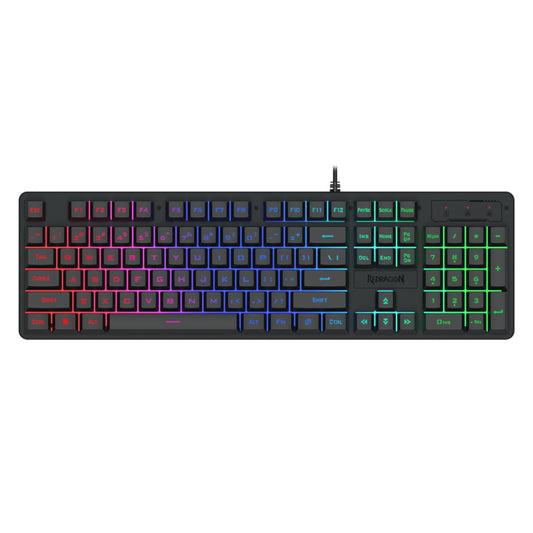 Redragon K521 Upgrade Rainbow LED Membrane Gaming Keyboard