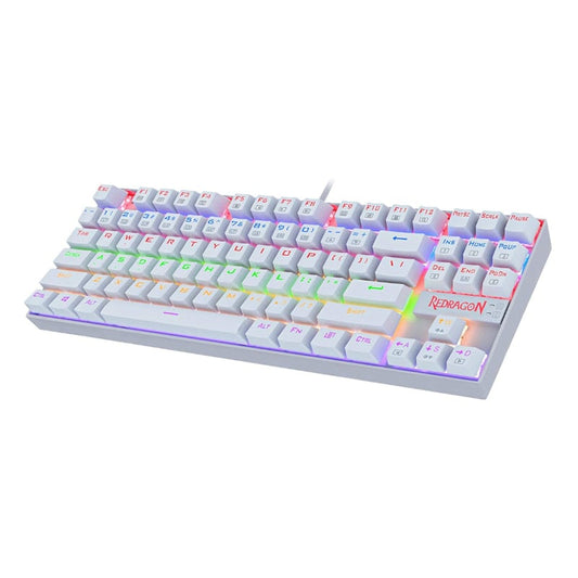 Redragon K522 KUMARA RGB Wired Gaming Keyboard – White