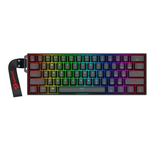Redragon FIZZ Magnetic Plus 60% RGB Gaming Keyboard – Black