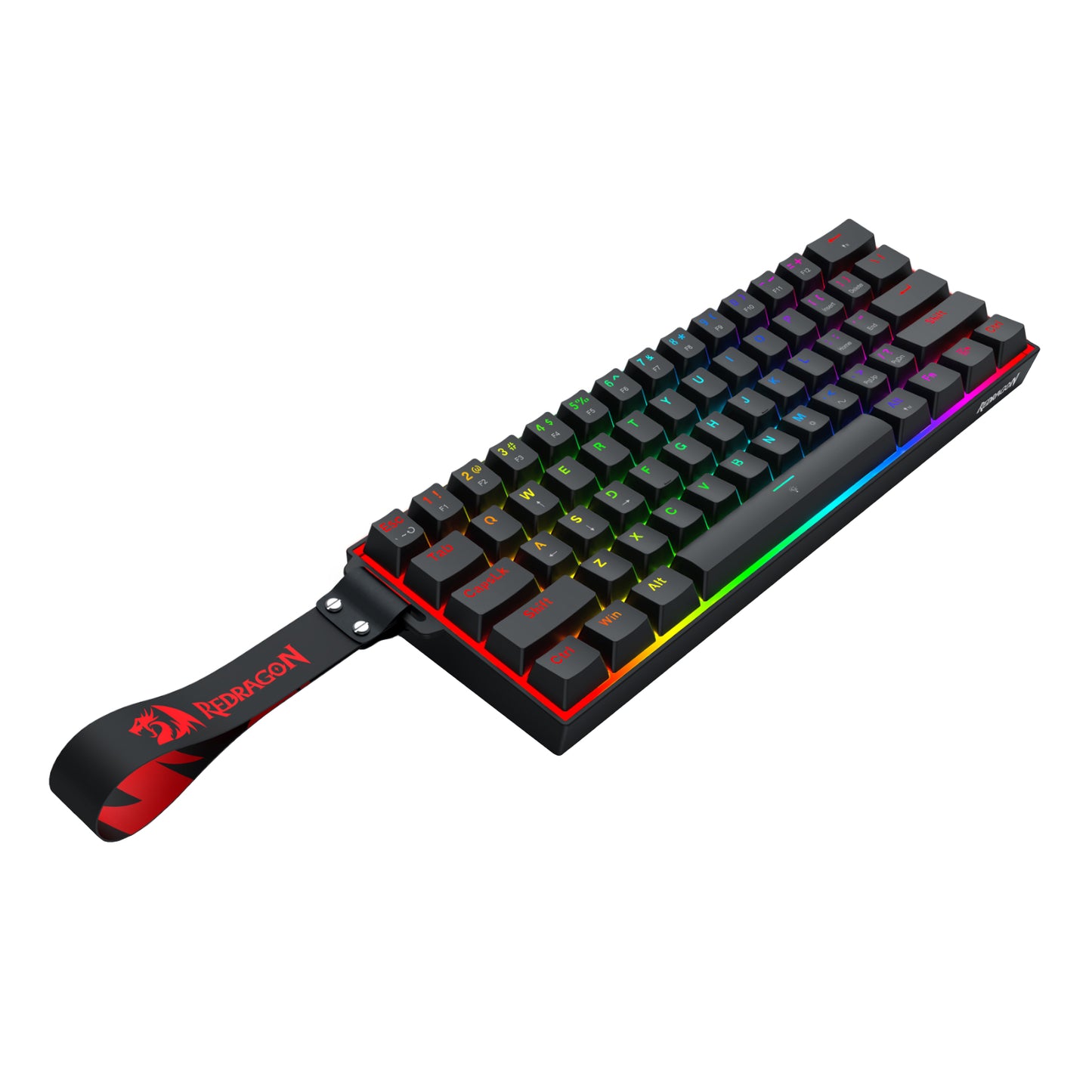 Redragon FIZZ Magnetic Plus 60% RGB Gaming Keyboard – Black