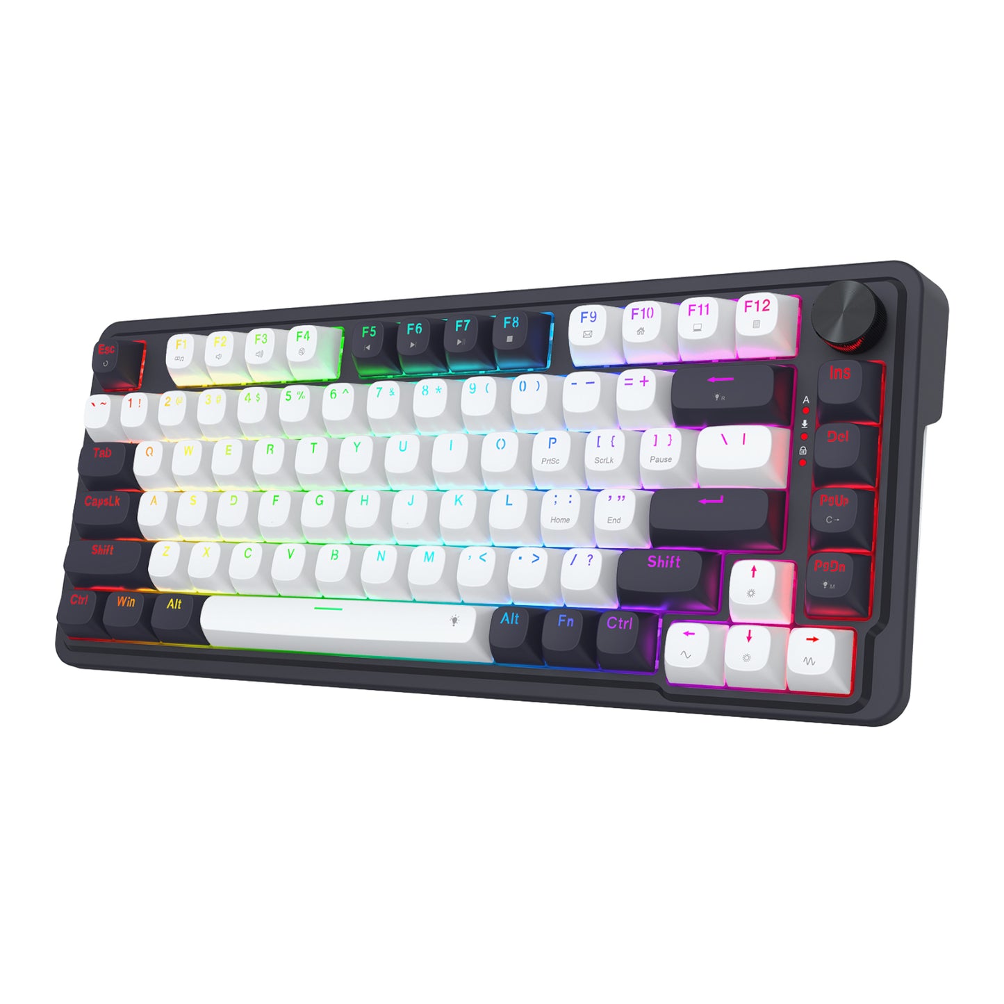 Redragon K673 UCAL 75% Magnetic Ultramag Switch Wired Keyboard – Black
