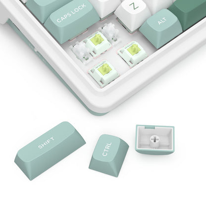 Redragon K719WGB GALATIN RGB PRO Full sized Wireless Gaming Keyboard – White