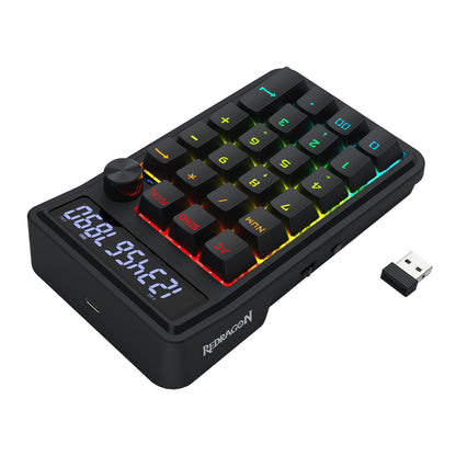 Redragon K733 COVE RGB Wireless Mechanical Numpad