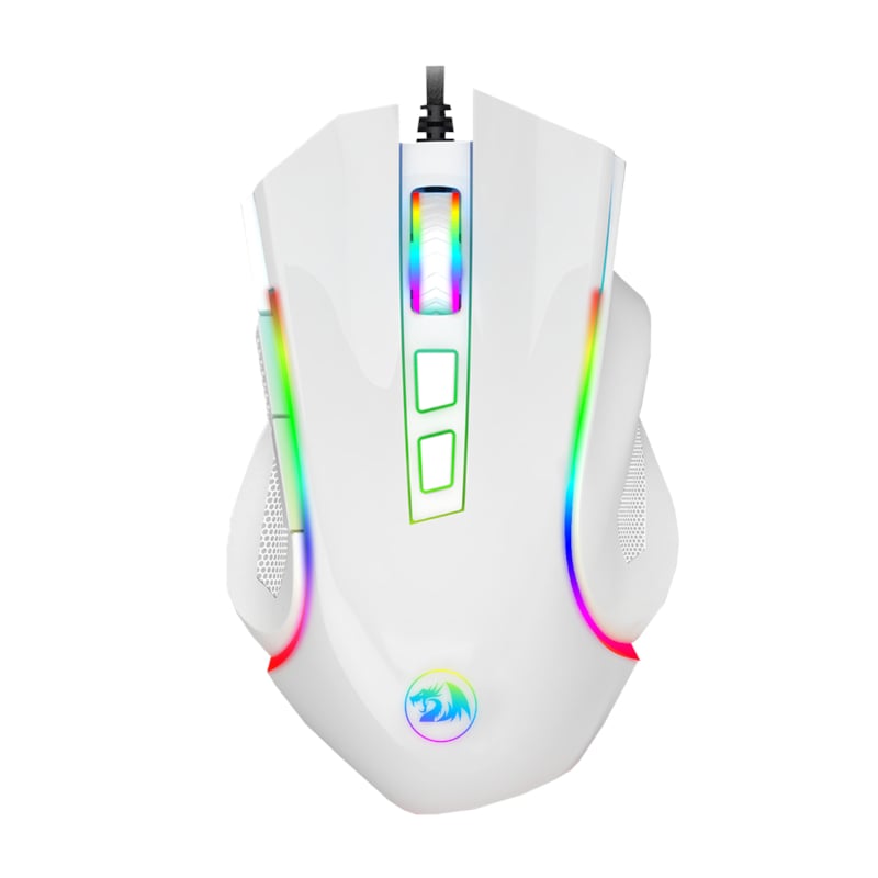 Redragon M607 GRIFFIN 7200DPI Wired Gaming Mouse - White