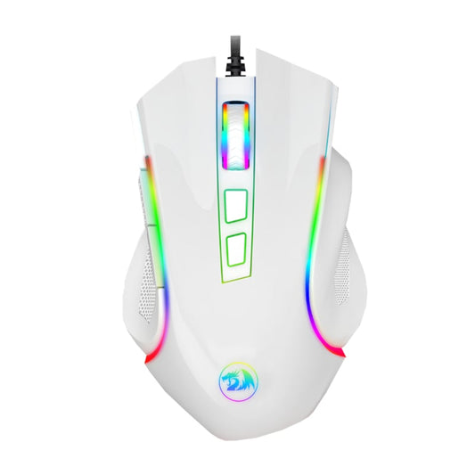 Redragon M607 GRIFFIN 7200DPI Wired Gaming Mouse - White