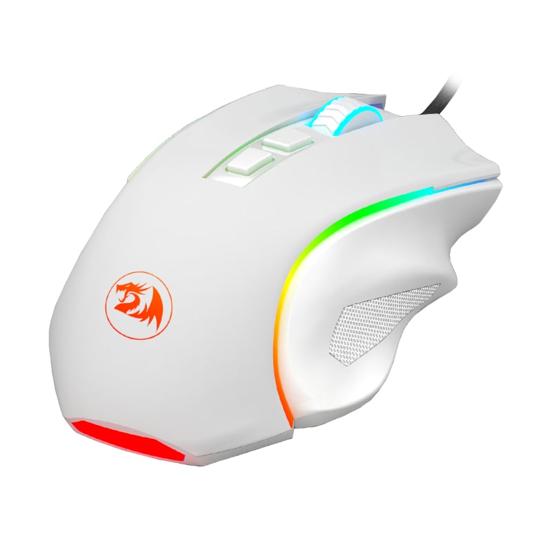 Redragon M607 GRIFFIN 7200DPI Wired Gaming Mouse - White