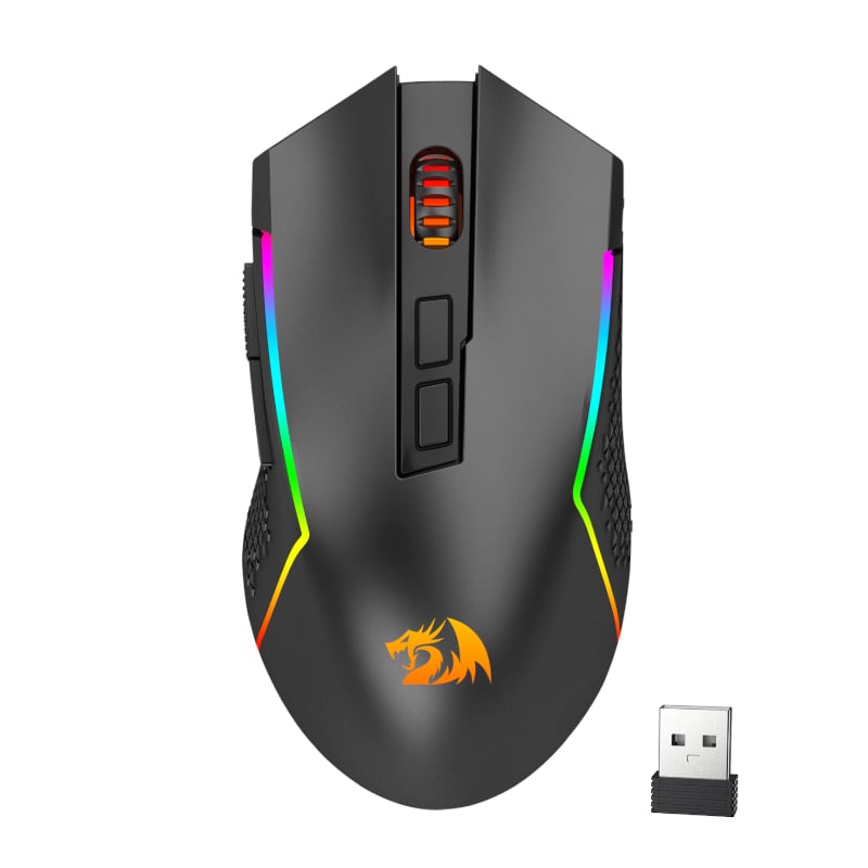 Redragon M693 TRIDENT PRO 8000DPI RGB Wireless Gaming Mouse