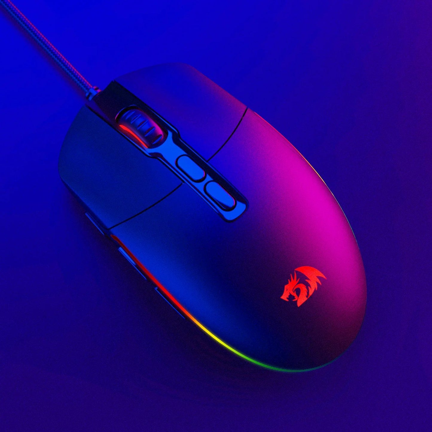 Redragon M719 INVADER RGB 10000DPI Wired Gaming Mouse