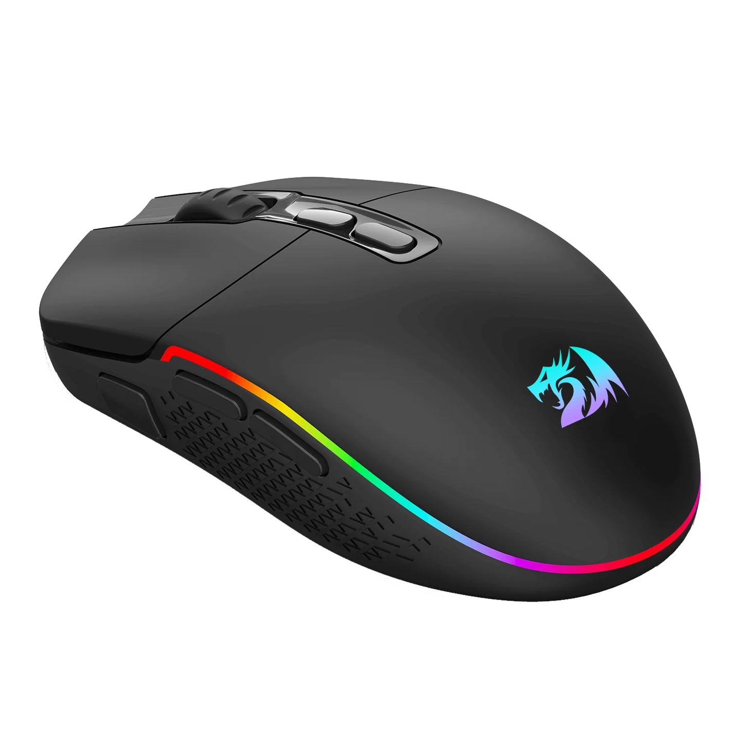 Redragon M719 Pro INVADER 10000DPI 2.4GHz Wireless Gaming Mouse – Black