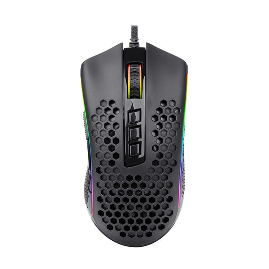 Redragon M808 STORM 6200DPI Wired Gaming Mouse - Black