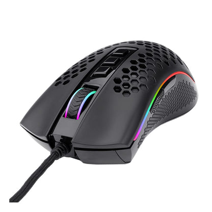 Redragon M808 STORM 6200DPI Wired Gaming Mouse - Black