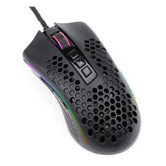 Redragon M808 STORM 6200DPI Wired Gaming Mouse - Black