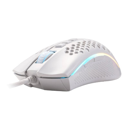 Redragon M808 STORM 6200DPI Wired Gaming Mouse - White