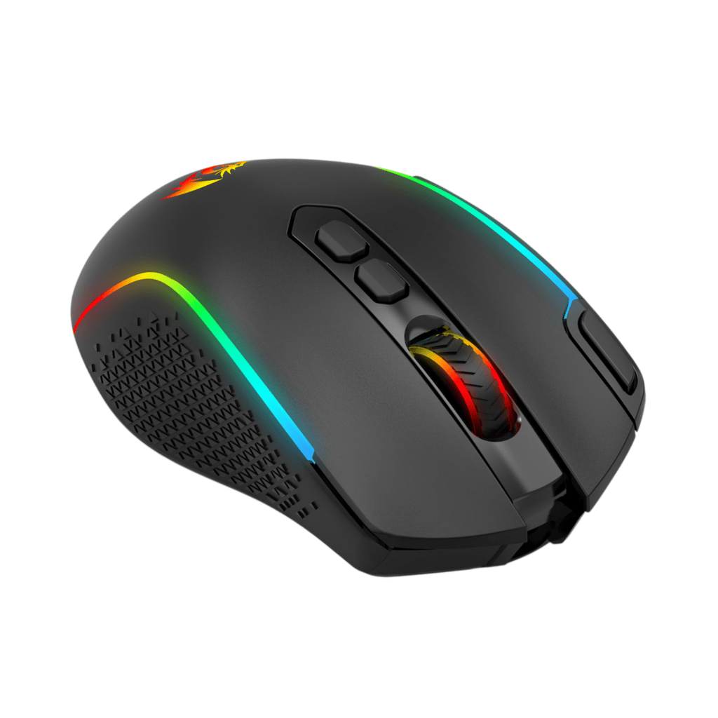 Redragon TAIPAN MAX 12000DPI Wireless Gaming Mouse – Black