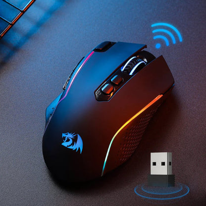 Redragon M810 TAIPAN PRO 10000DPI Wireless Gaming Mouse