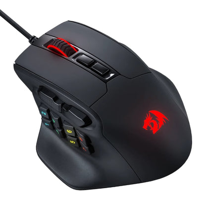 Redragon M811 AATROX MMO 6200DPI Wired Gaming Mouse