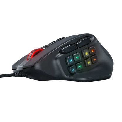 Redragon M811 AATROX MMO 6200DPI Wired Gaming Mouse
