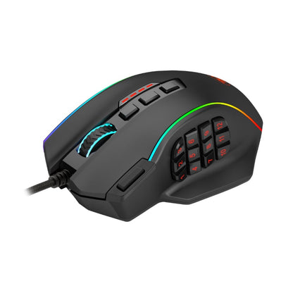Redragon M901 PERDICTION 12400DPI MMO Wired Gaming Mouse