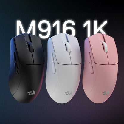Redragon M916 PRO 1K 26000DPI Wireless Gaming Mouse – Pink