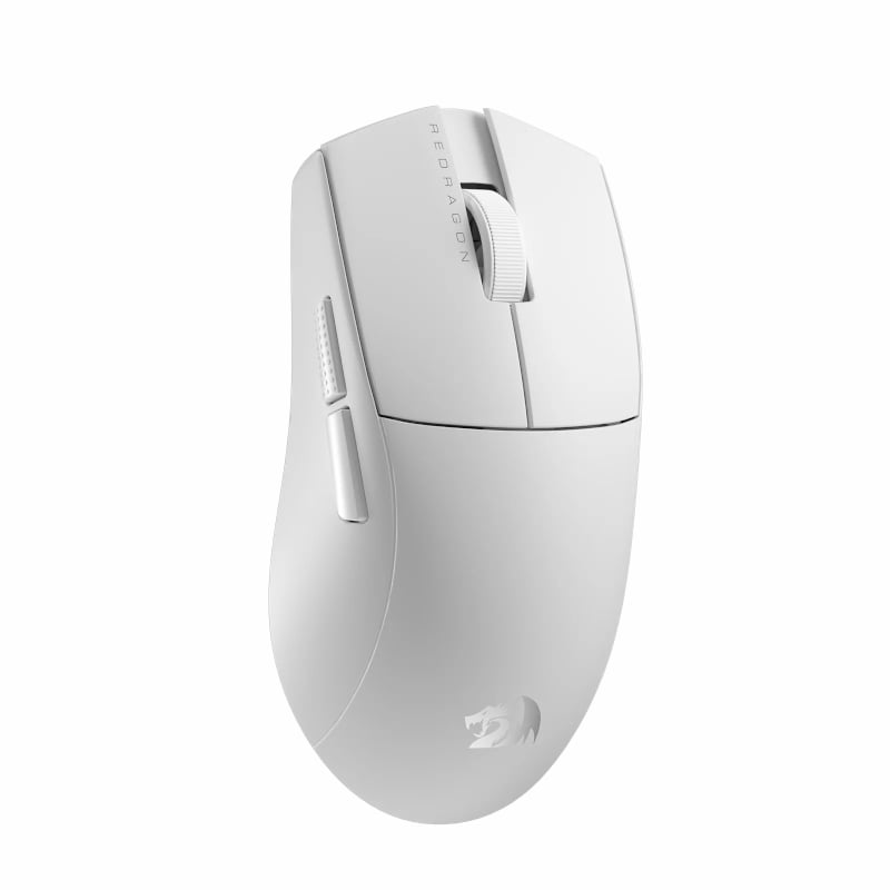 Redragon M916 PRO 1K 26000DPI Wireless Gaming Mouse – White