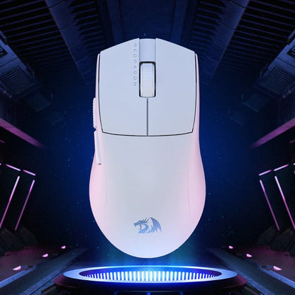Redragon M916 PRO 1K 26000DPI Wireless Gaming Mouse – White