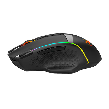 Redragon M991 RGB PRO ENLIGHTENMENT 26000 DPI Wireless Gaming Mouse – Black
