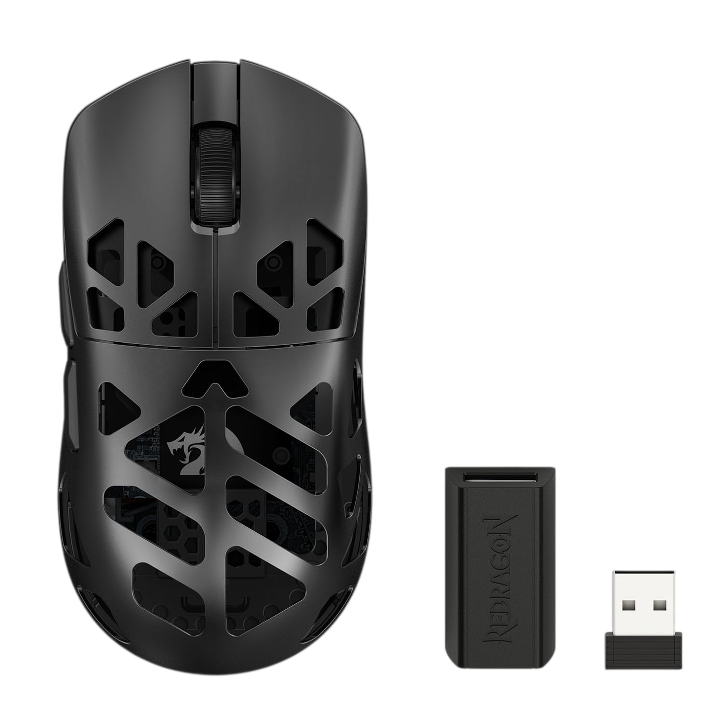 Redragon M997-ULT PRISM ULTRA 26000 DPI Wireless Mouse – Black