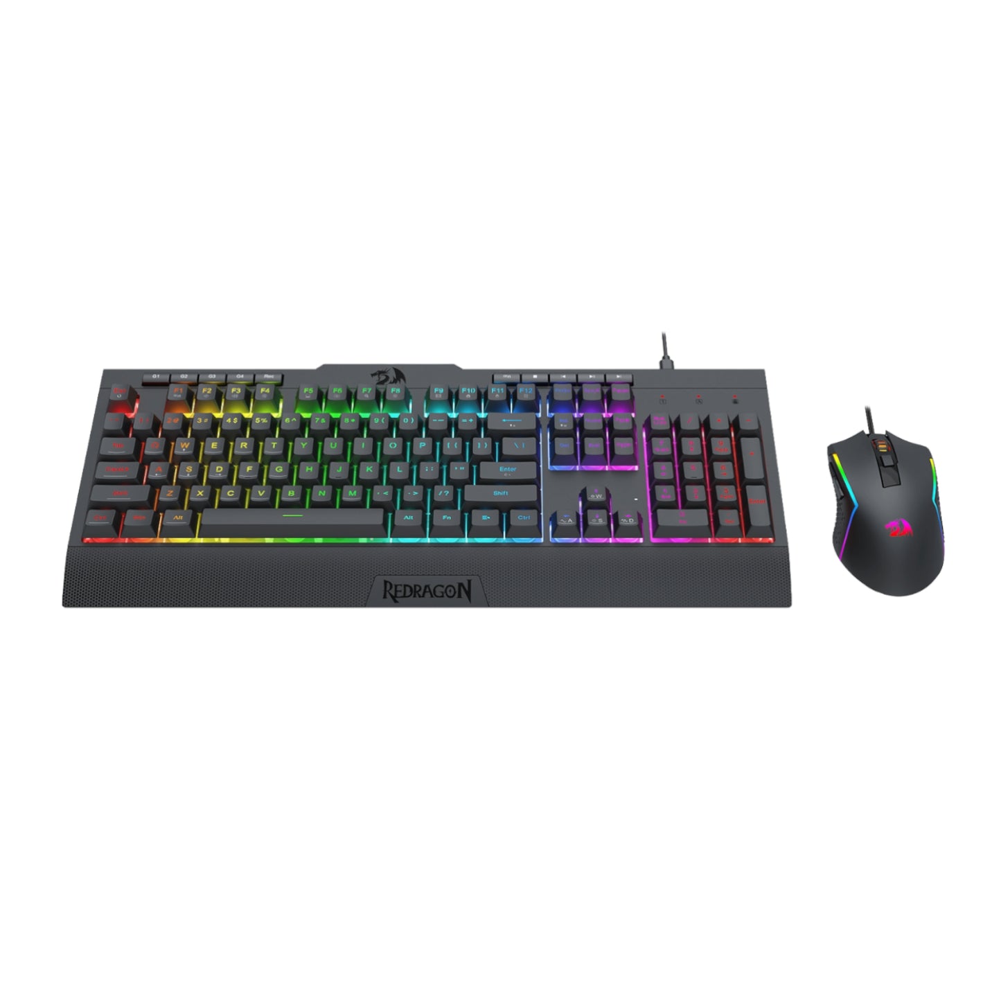 Redragon S151 Gaming Keyboard & Mouse Combo-Black