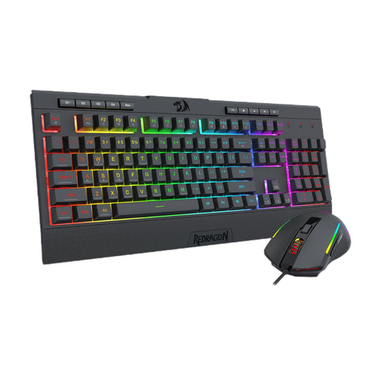 Redragon S151 Gaming Keyboard & Mouse Combo-Black