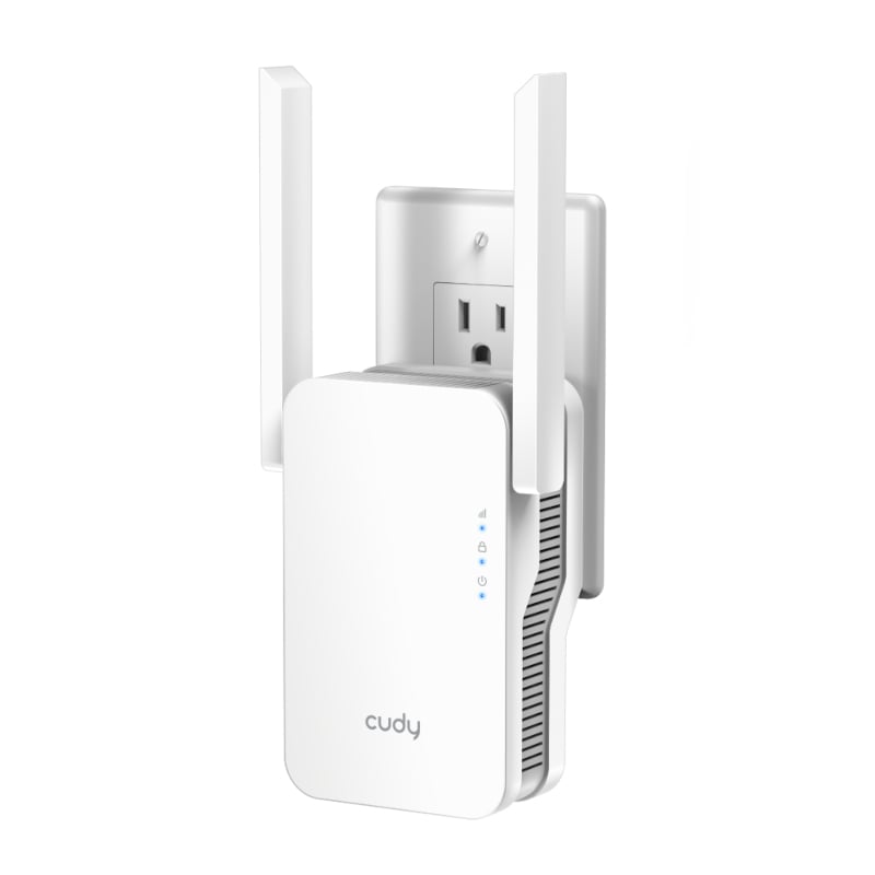 Cudy RE1800 AX1800 WiFi Range Extender | Wall Plug