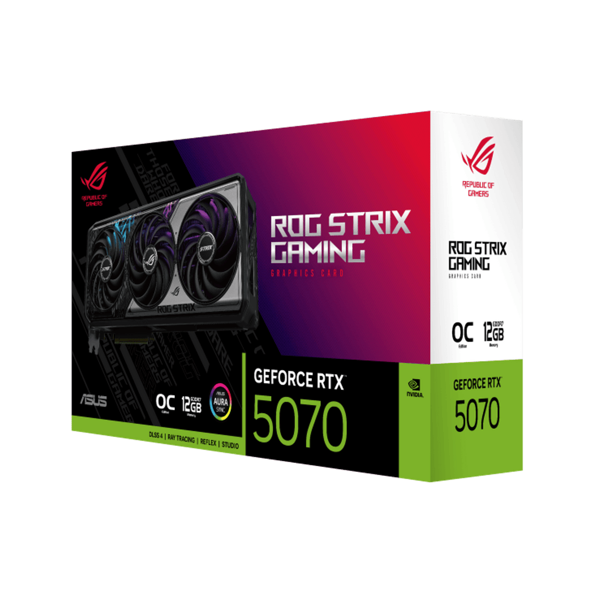 ROG Strix GeForce RTX™ 5070 12GB GDDR7 OC Edition