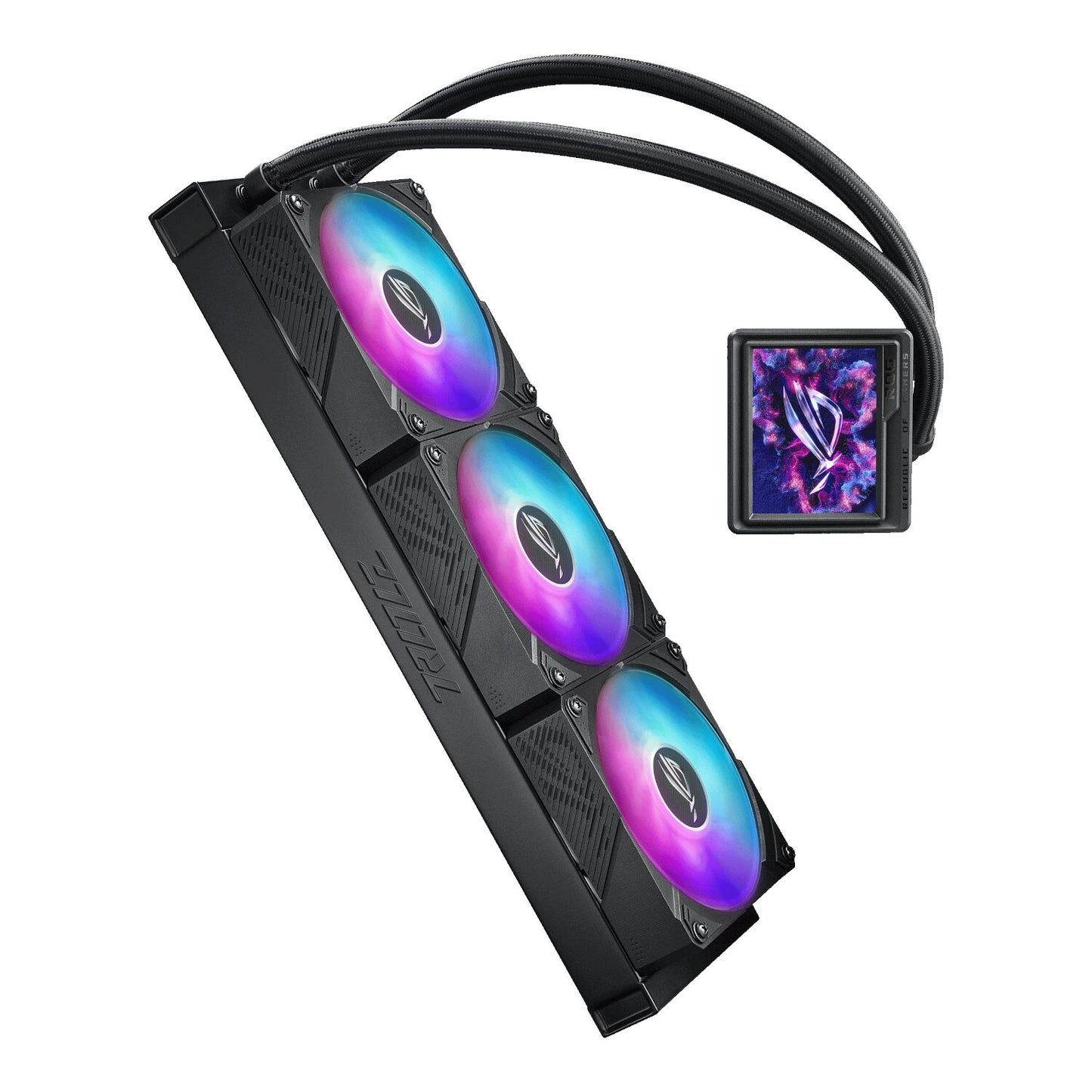 ASUS ROG Ryujin III ARGB AIO Liquid Cooler with LCD Display