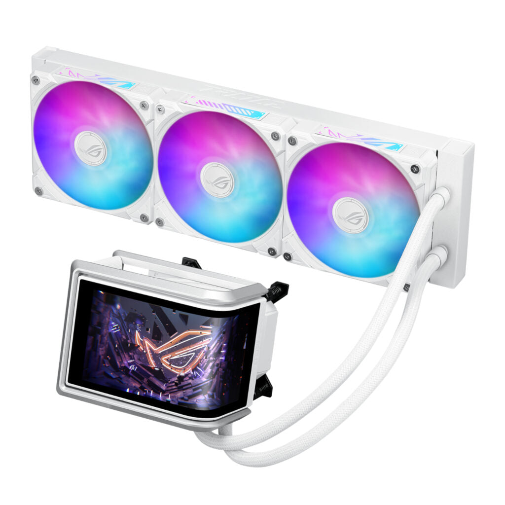 ASUS ROG RYUO IV 360 ARGB Liquid CPU Cooler White Edition