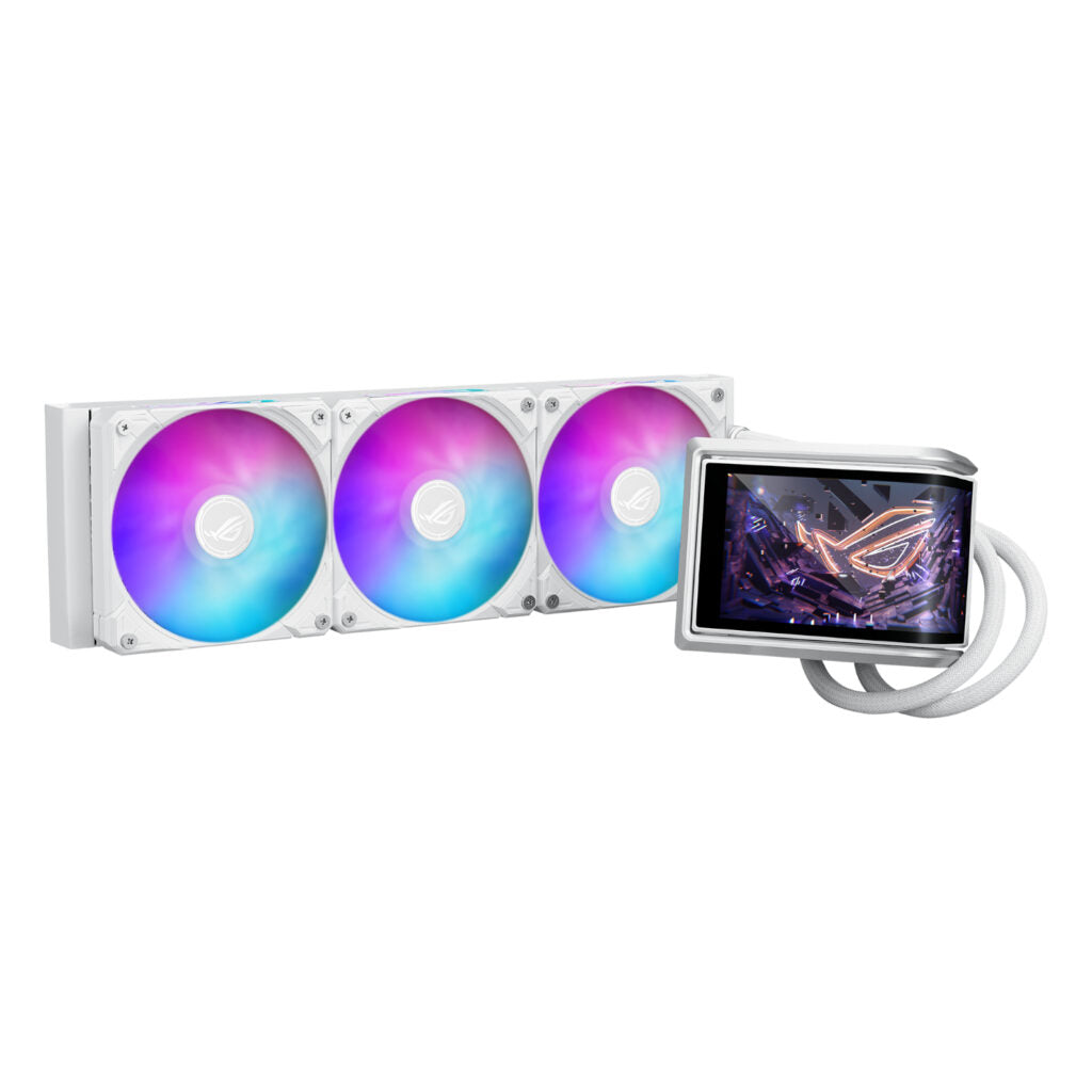 ASUS ROG RYUO IV 360 ARGB Liquid CPU Cooler White Edition
