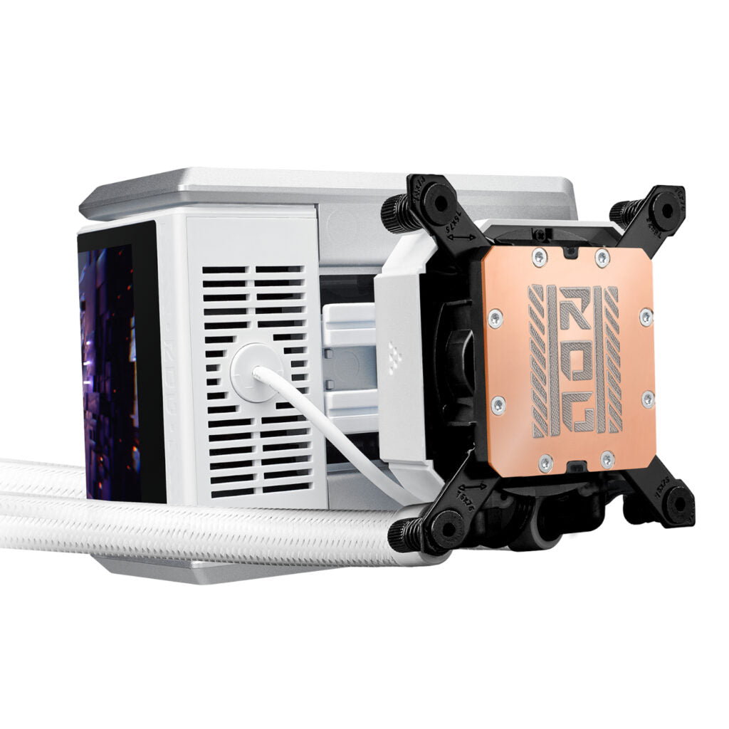 ASUS ROG RYUO IV 360 ARGB Liquid CPU Cooler White Edition